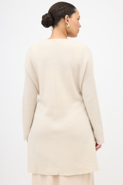 The Row Cashmere Tie Sweater