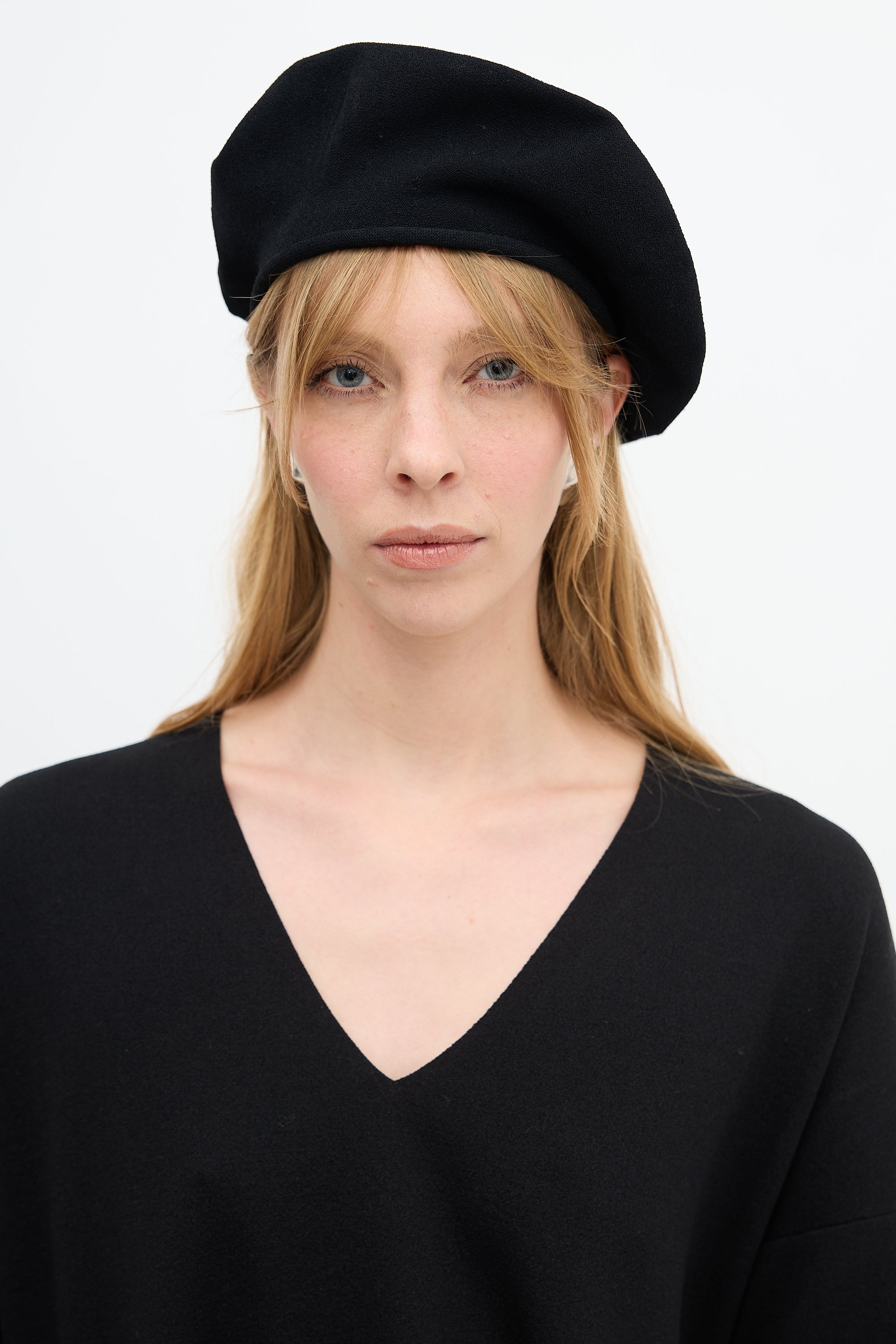 The Row Elasticized Beret
