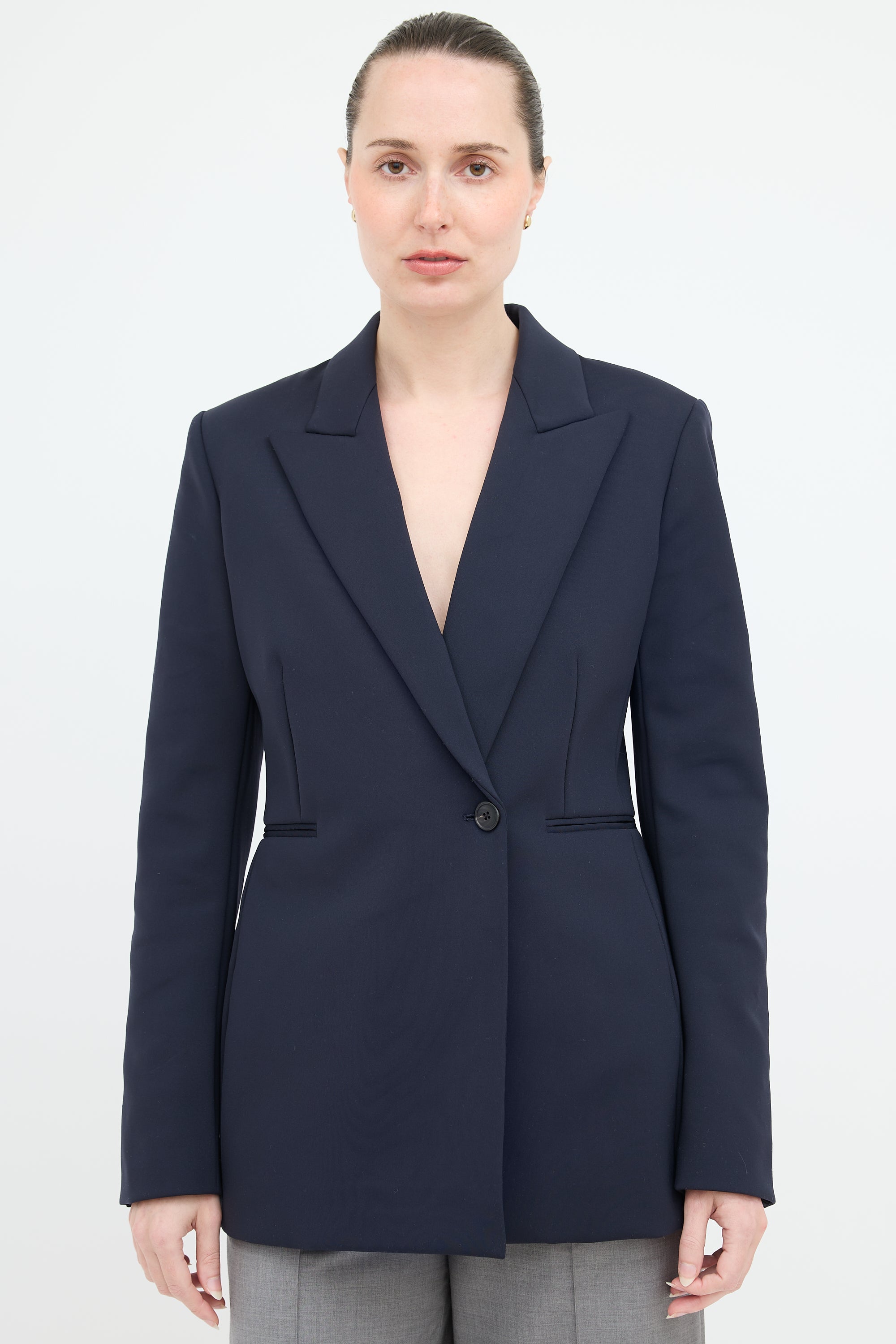 The Row Peak Lapel Blazer