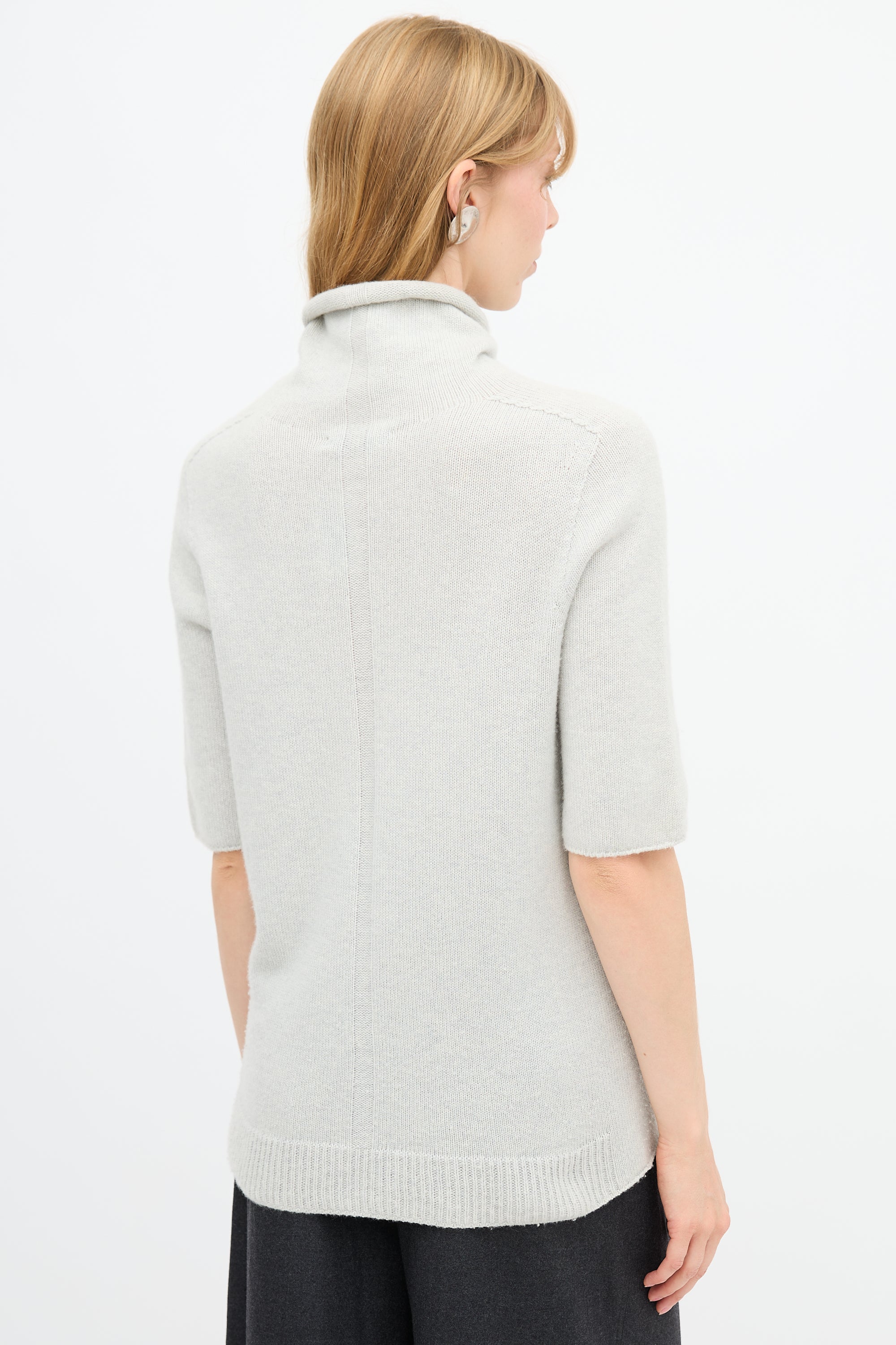 The Row Short Sleeve Sweater