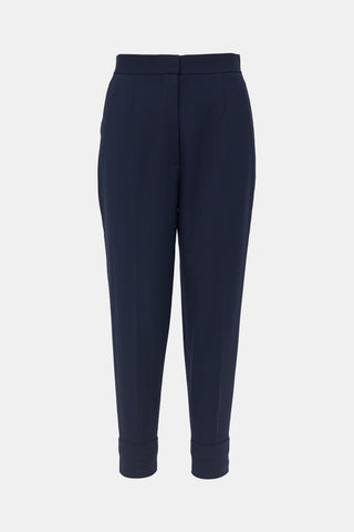 The Row Wool Slim Leg Trouser