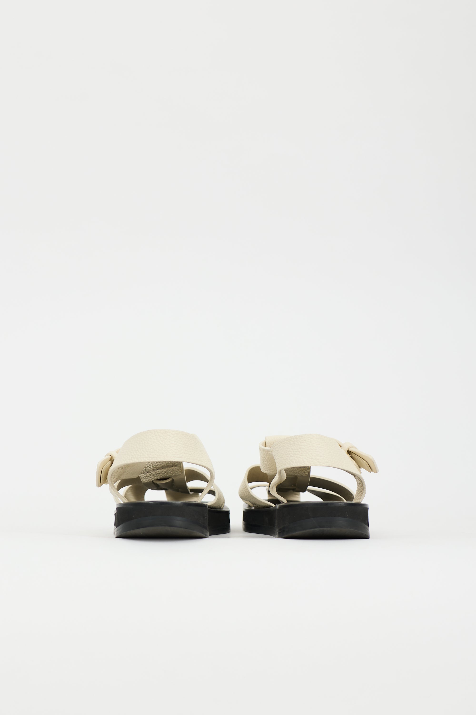 The Row Leather Fisherman Sandal