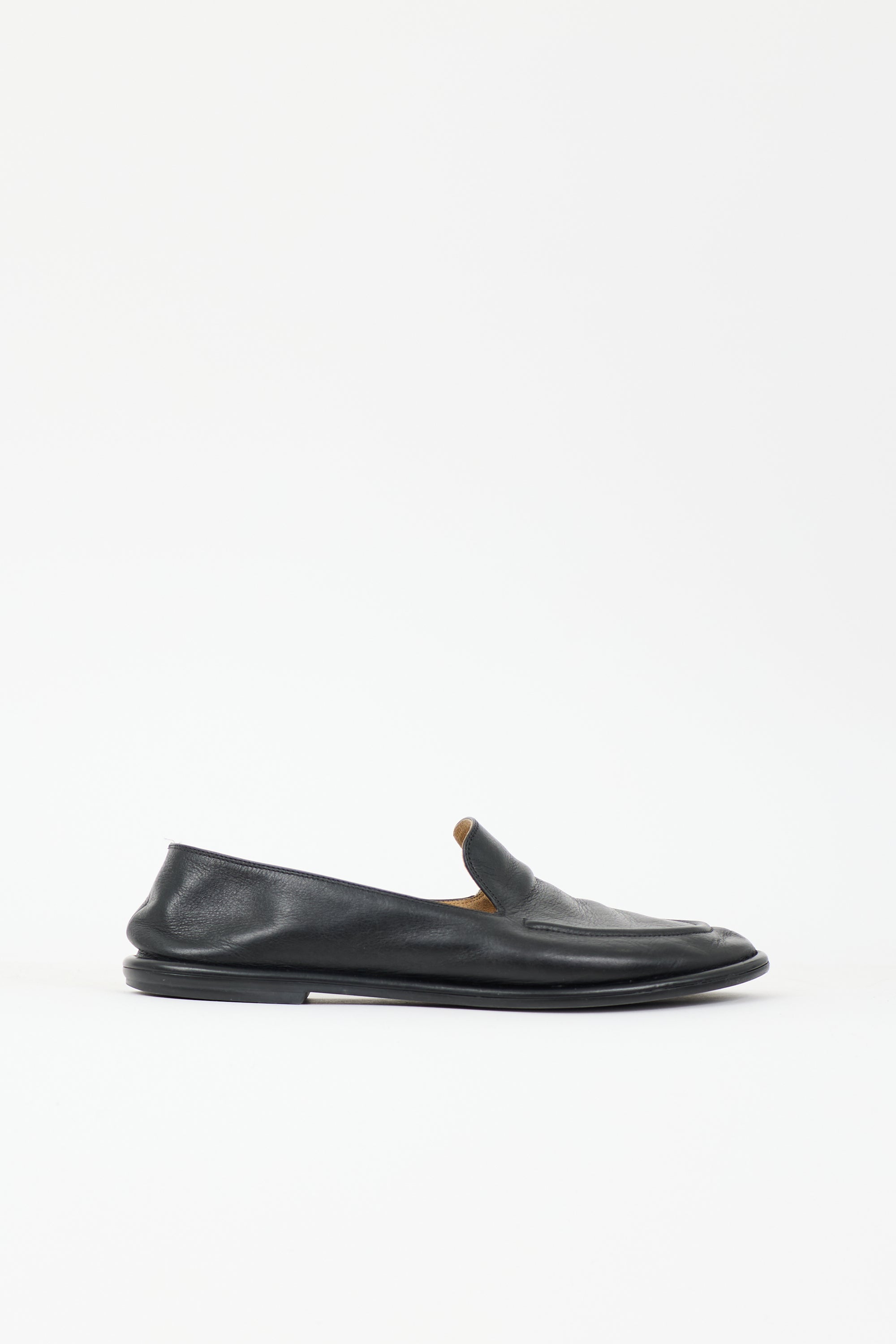 The Row Leather Canal Flat