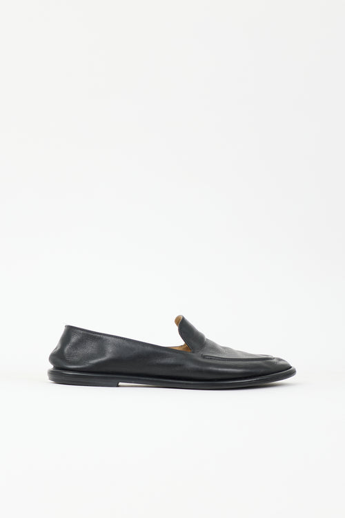 The Row Leather Canal Flat