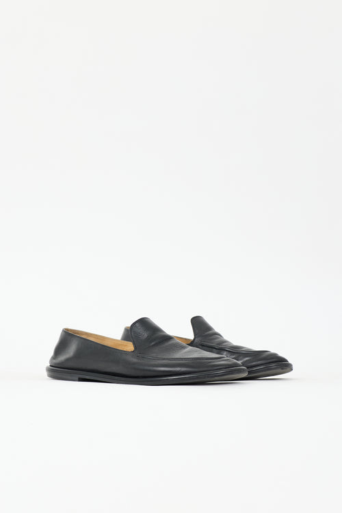 The Row Leather Canal Flat