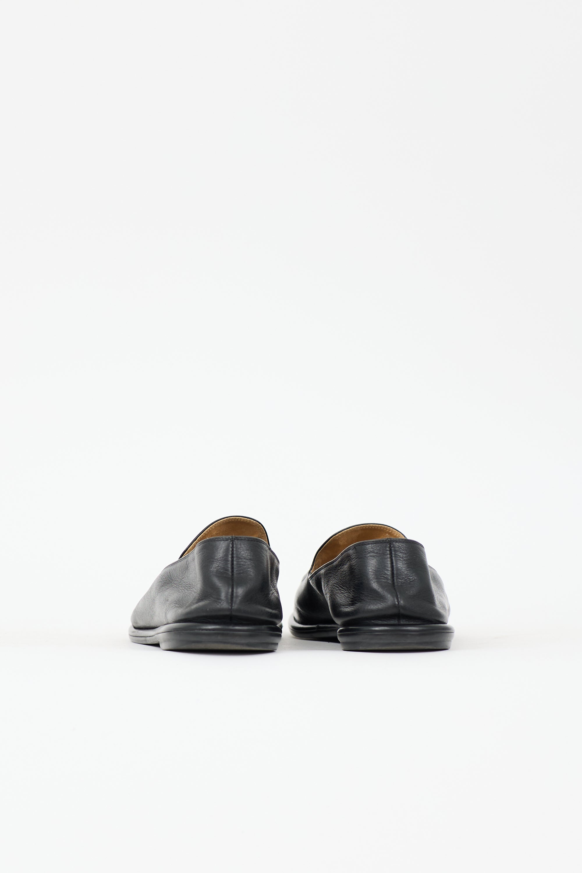 The Row Leather Canal Flat