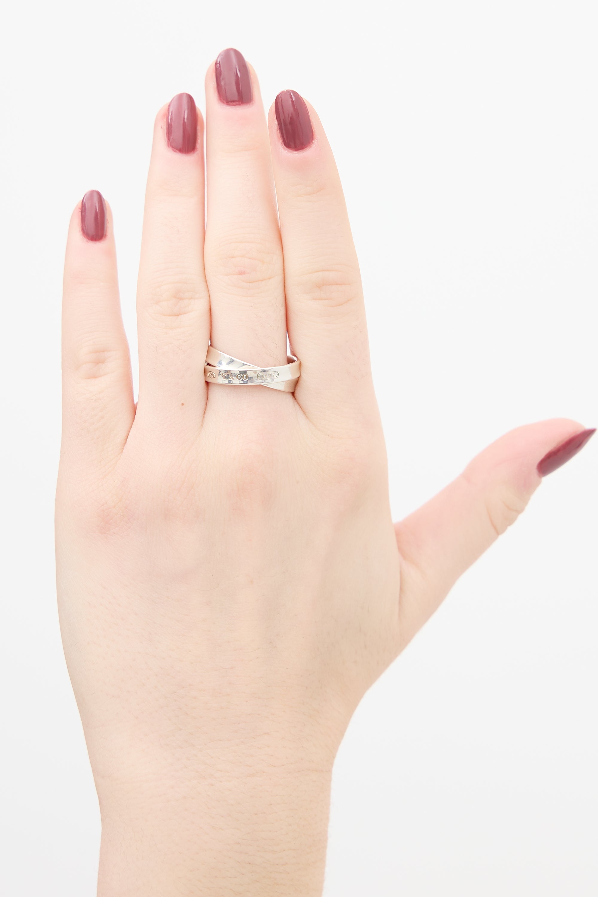 Tiffany & Co. Sterling Silver Interlocking Circles Ring