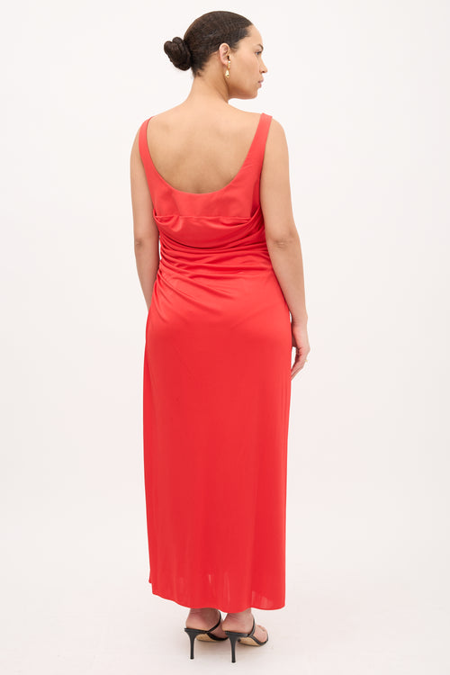Monique Lhuillier Ruched Dress