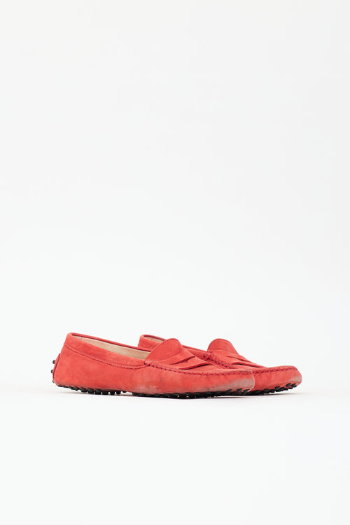Tod's Suede Gommino Loafer