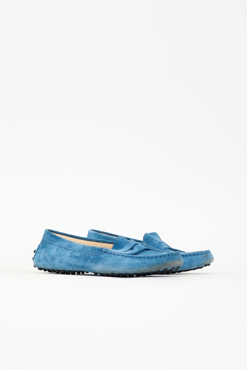 Tod's Suede Gommino Loafer