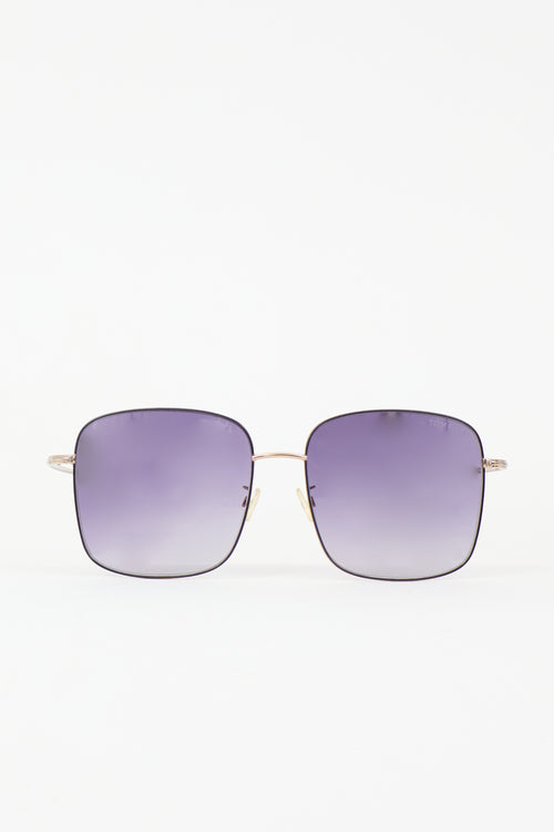Tom Ford TF894K Oversized Square Sunglasses