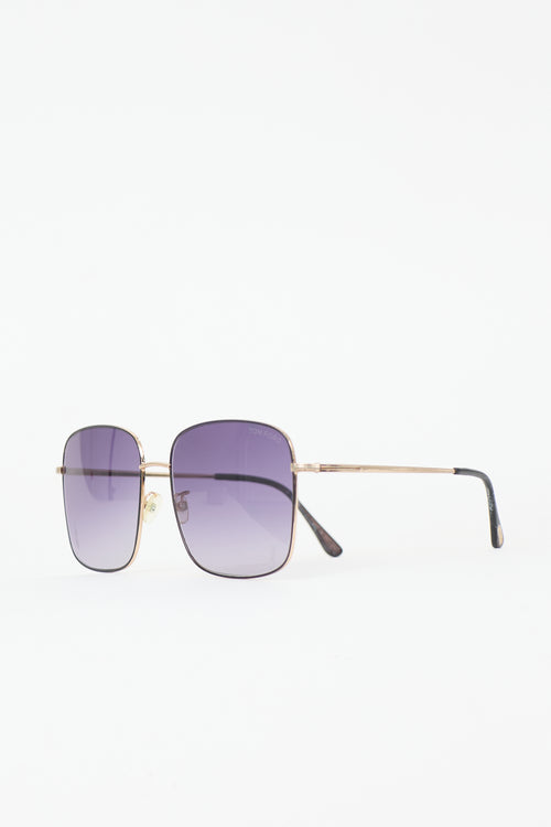 Tom Ford TF894K Oversized Square Sunglasses