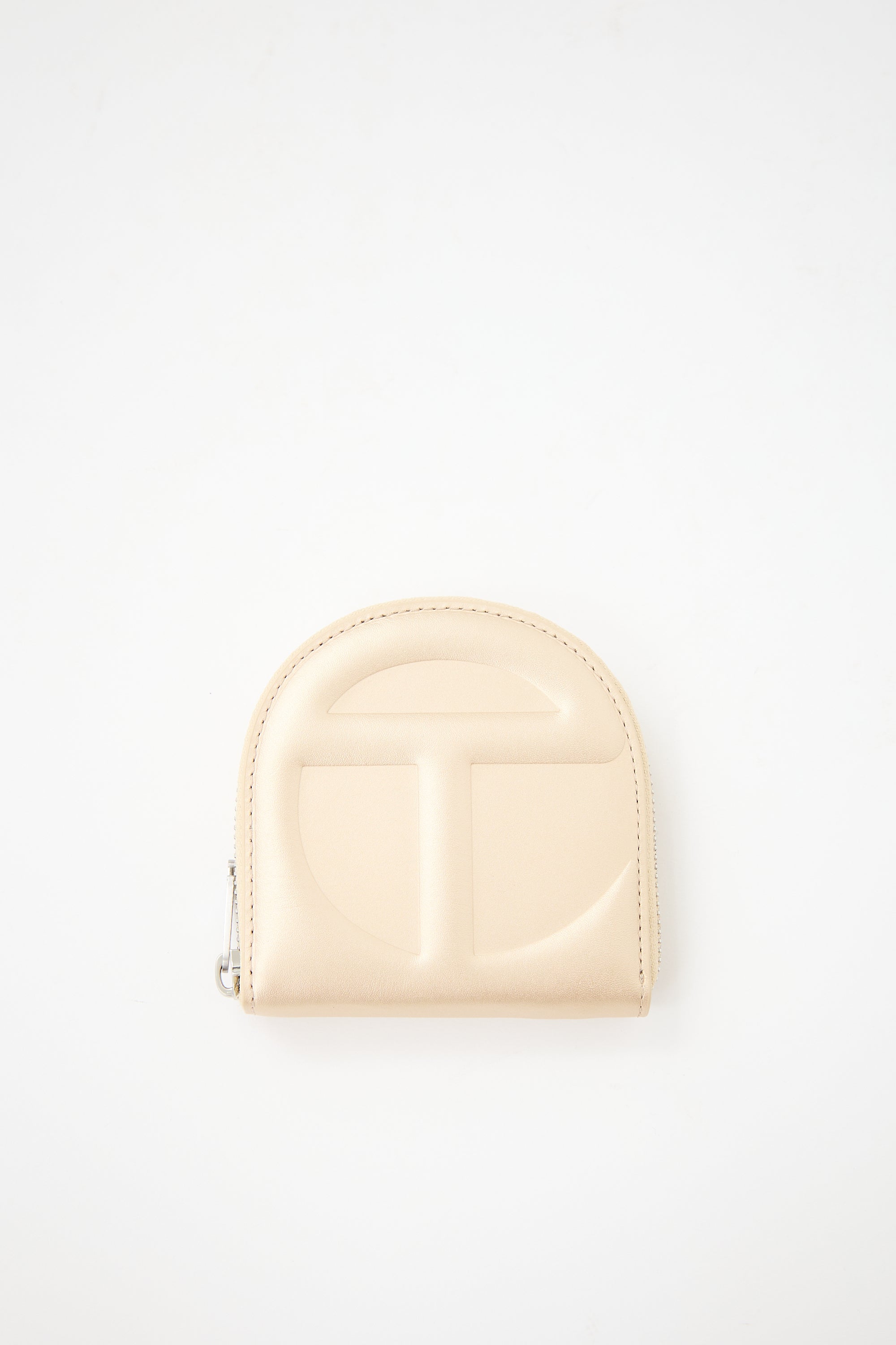 Telfar Leather Logo Wallet
