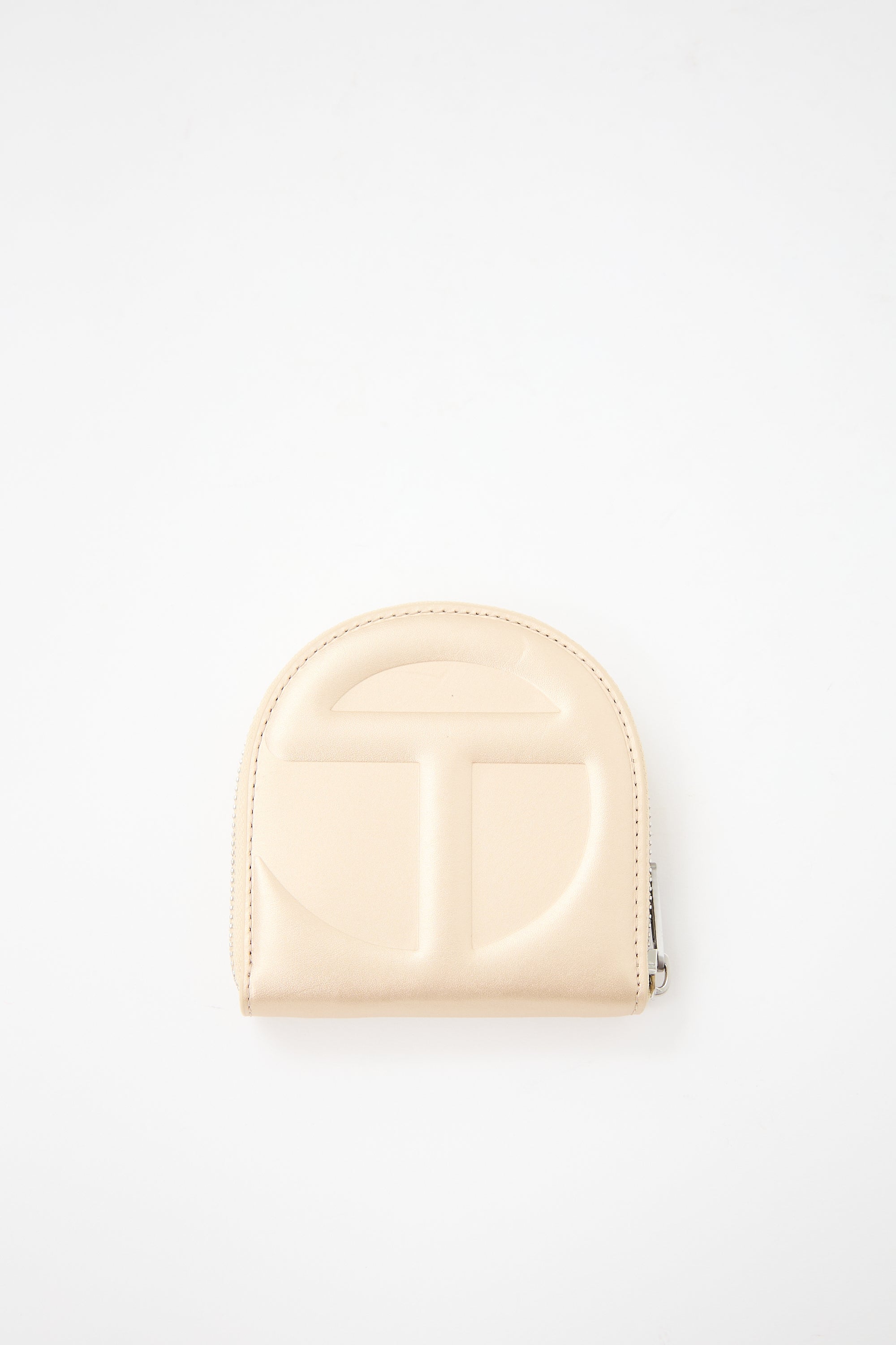 Telfar Leather Logo Wallet
