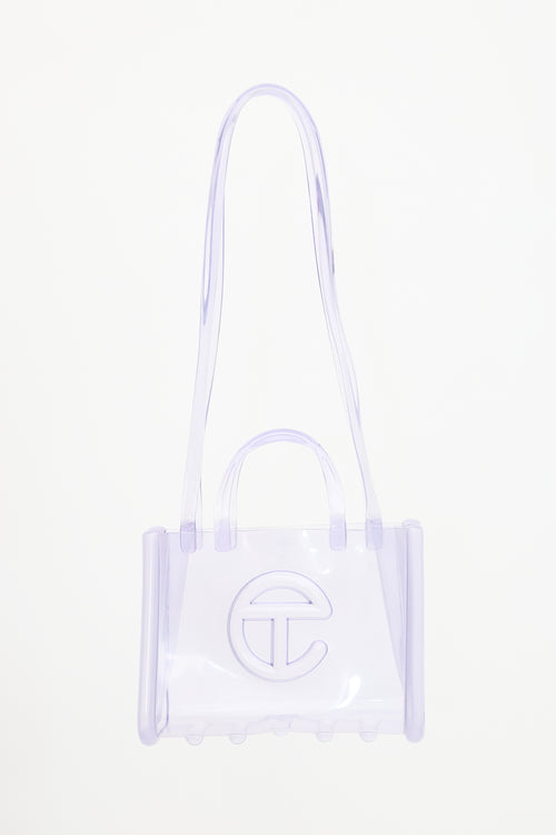 Telfar X Melissa Medium Jelly Shopper Bag