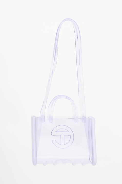 Telfar X Melissa Medium Jelly Shopper Bag