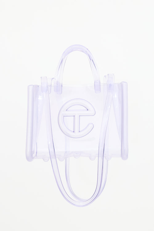 Telfar X Melissa Medium Jelly Shopper Bag