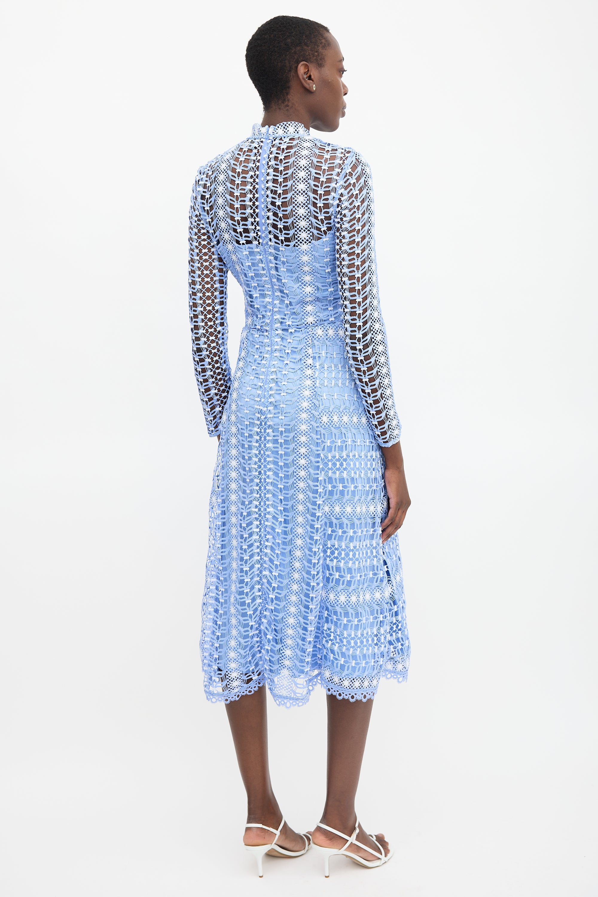 Temperley Guipure Lace Midi Dress