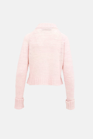 The Elder Statesmen The Elder Statesmen Cashmere Knit Sweater