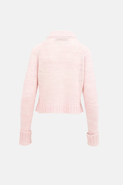 The Elder Statesmen The Elder Statesmen Cashmere Knit Sweater