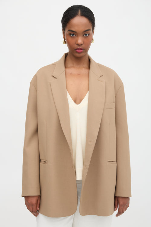 The Frankie Shop Crosby Oversized Blazer