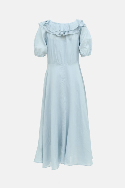 The Great. Sunrise Ruffled Dress