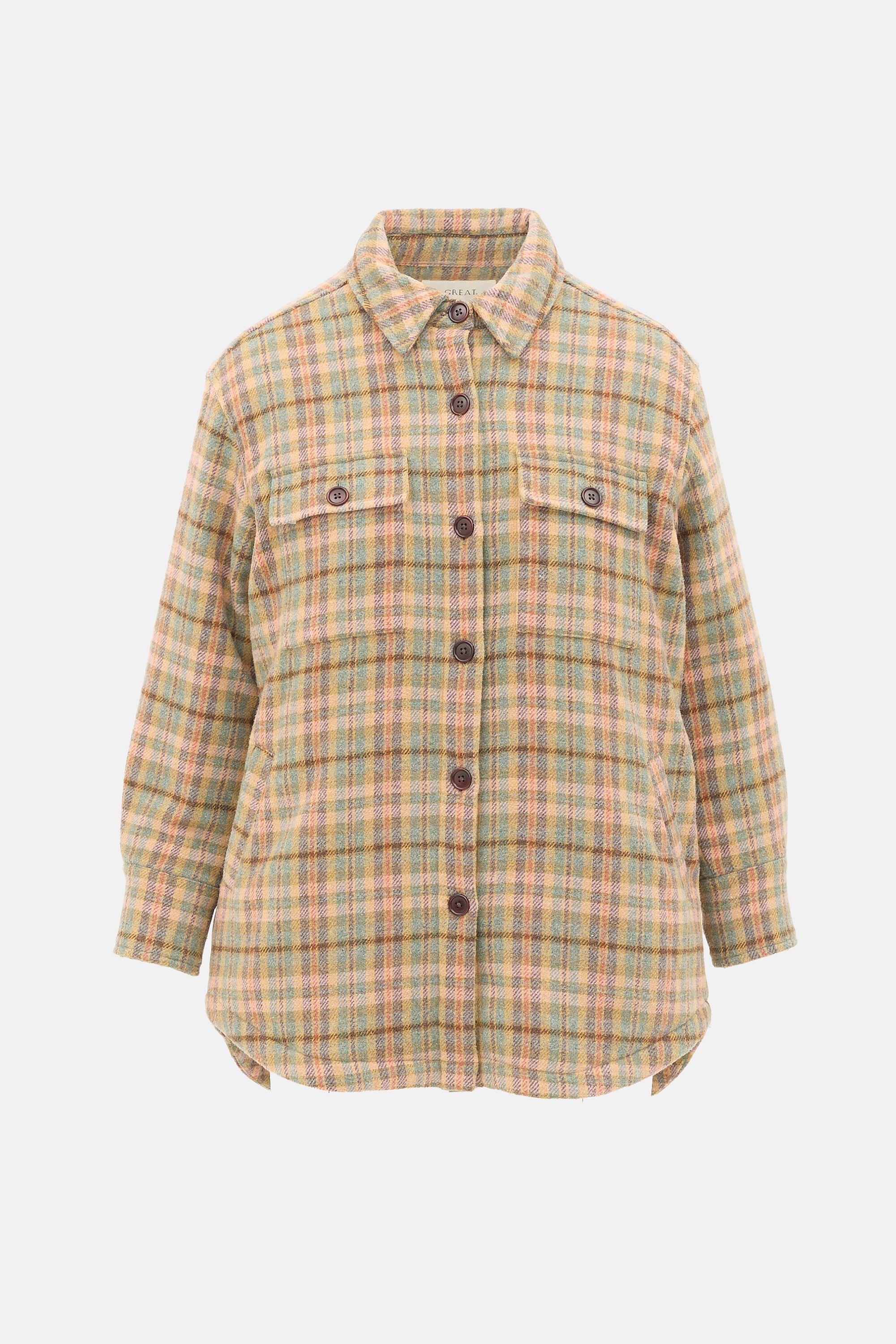 The Great. The State Park Plaid Shacket