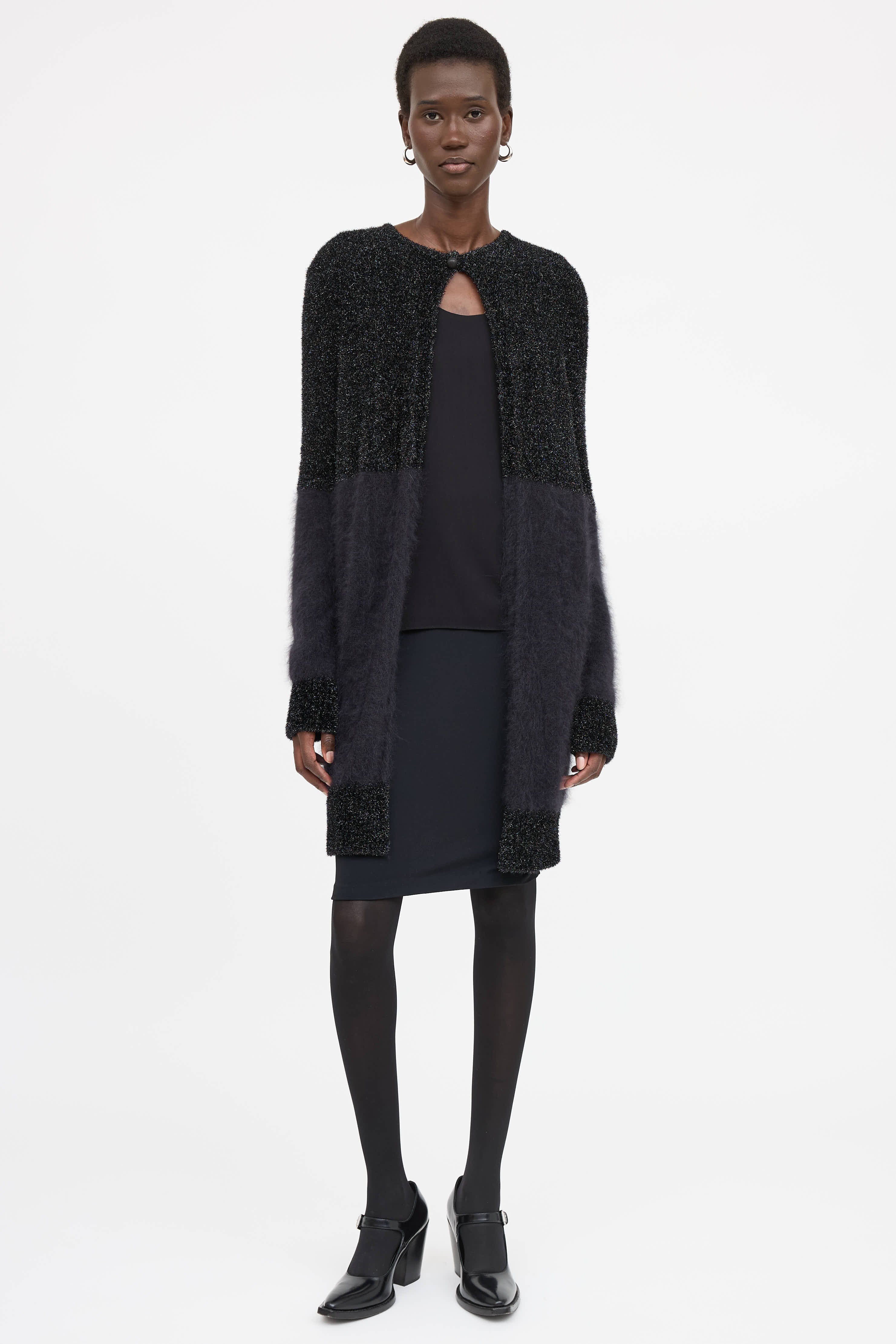 The Row Angora Blend Cardigan