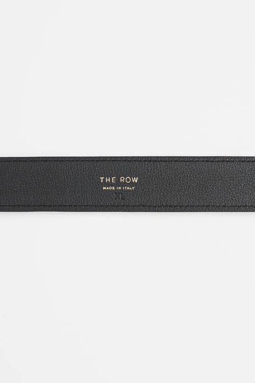 The Row The Row Leather Buckle Belt