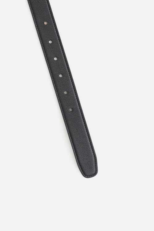 The Row The Row Leather Buckle Belt