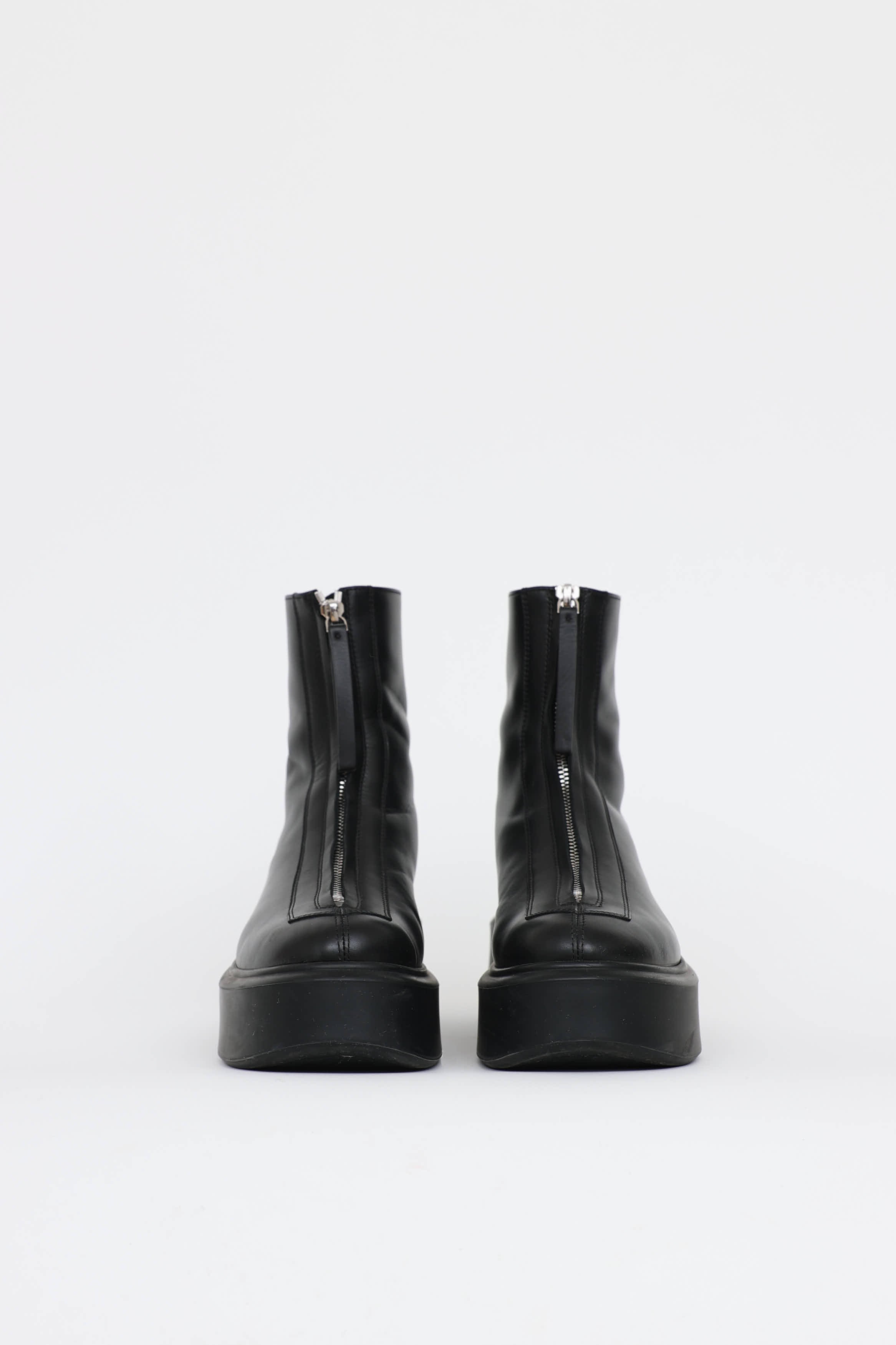 The Row Zipped Ankle Boot