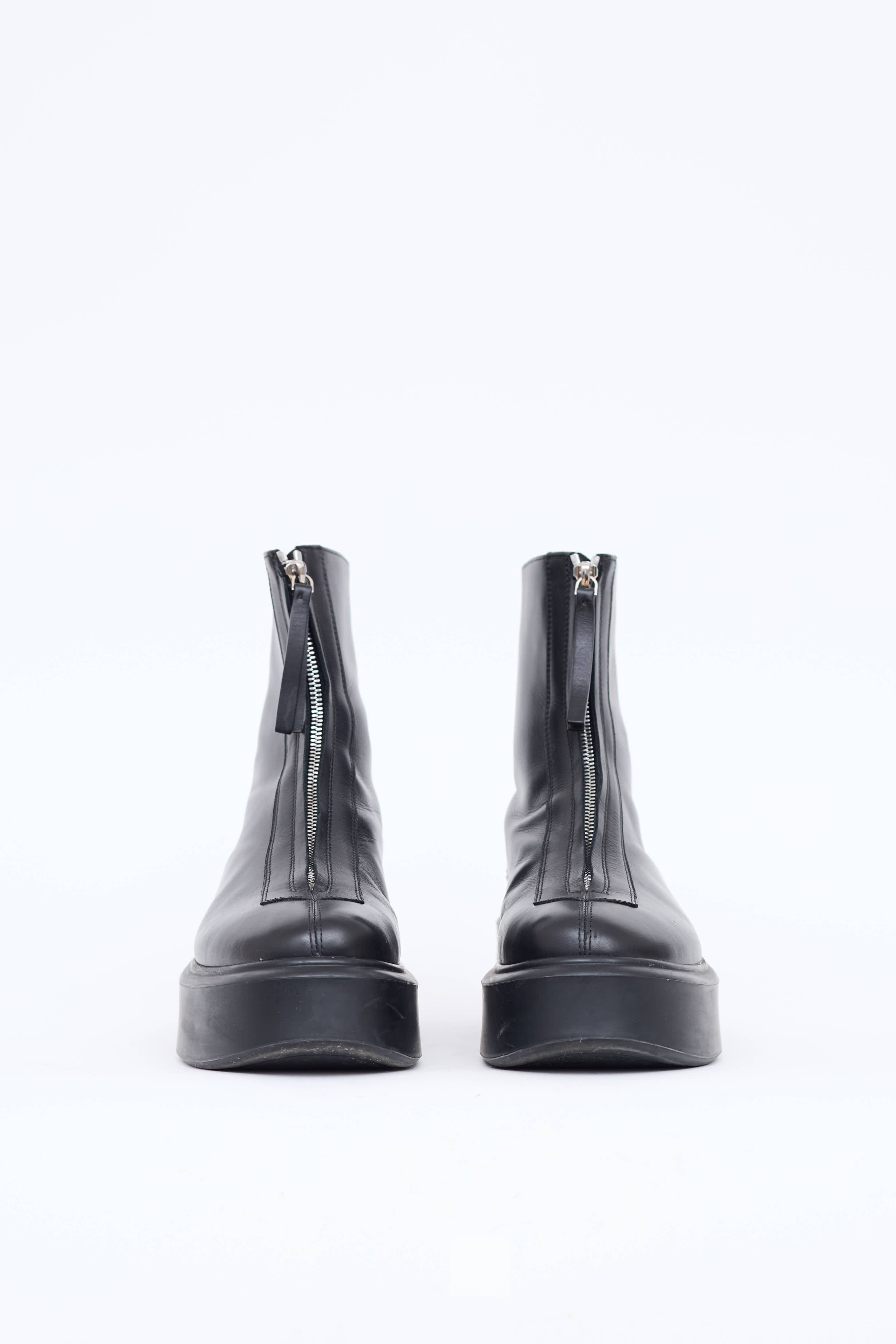 The Row Zipped Ankle Boot