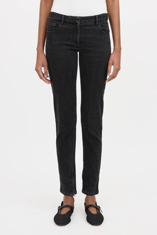 The Row Skinny Zip Jean