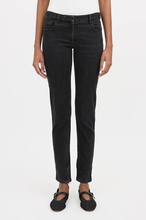 The Row Skinny Zip Jean