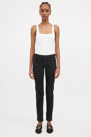 The Row Skinny Zip Jean