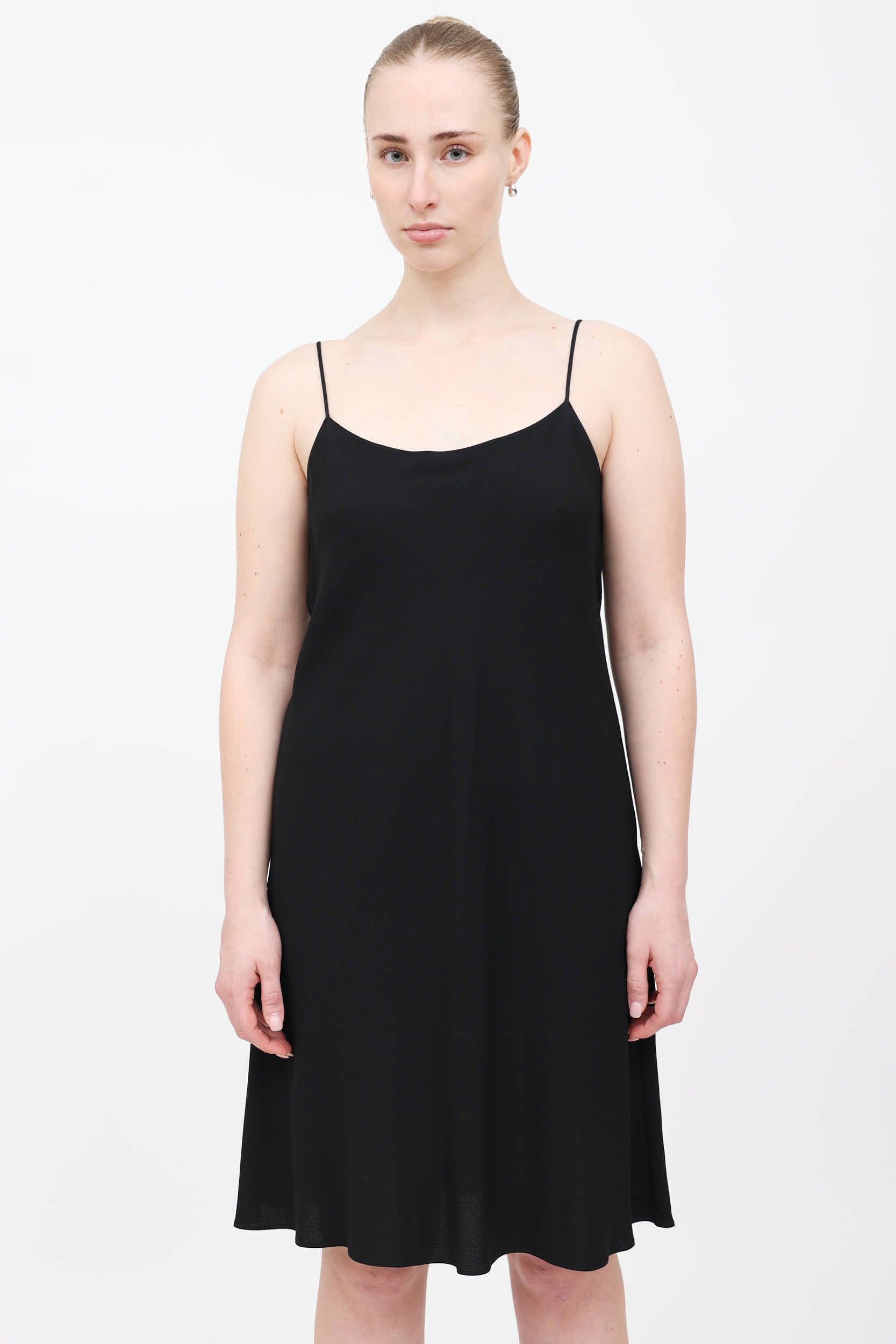 The Row Crepe Slip Dress