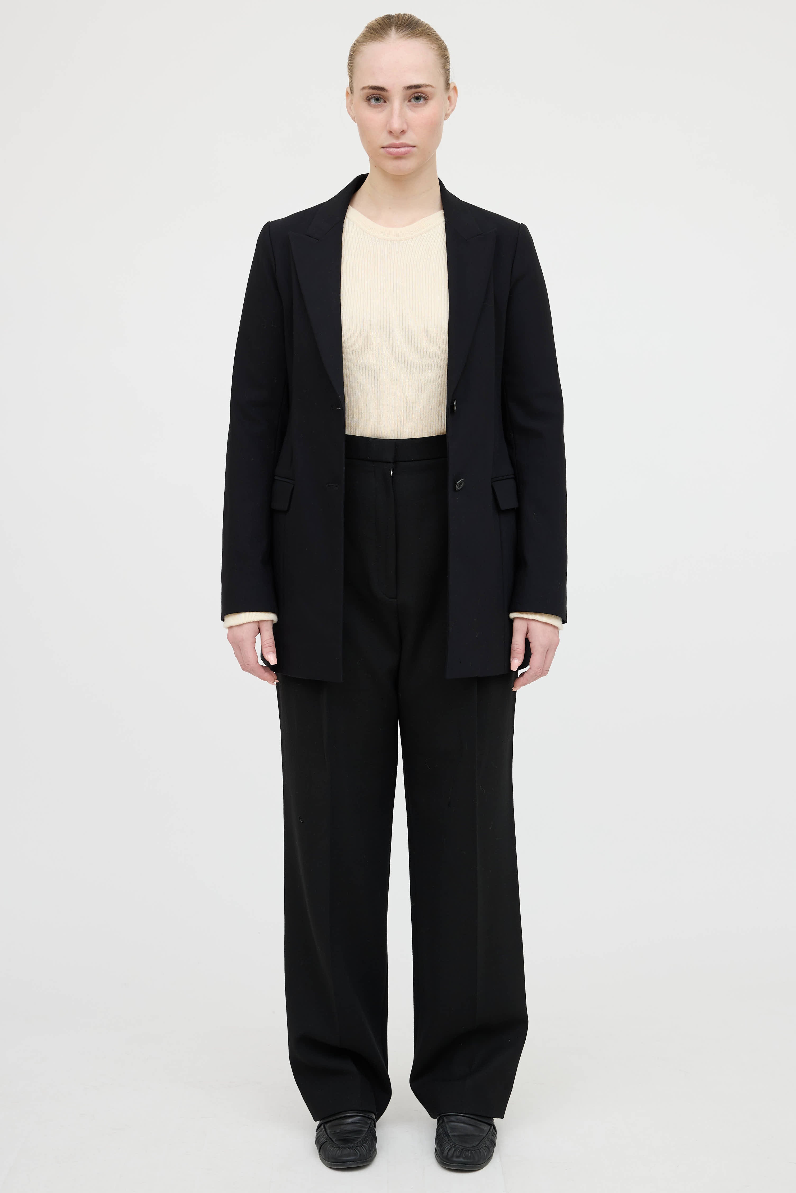 The Row Peak Lapel Blazer