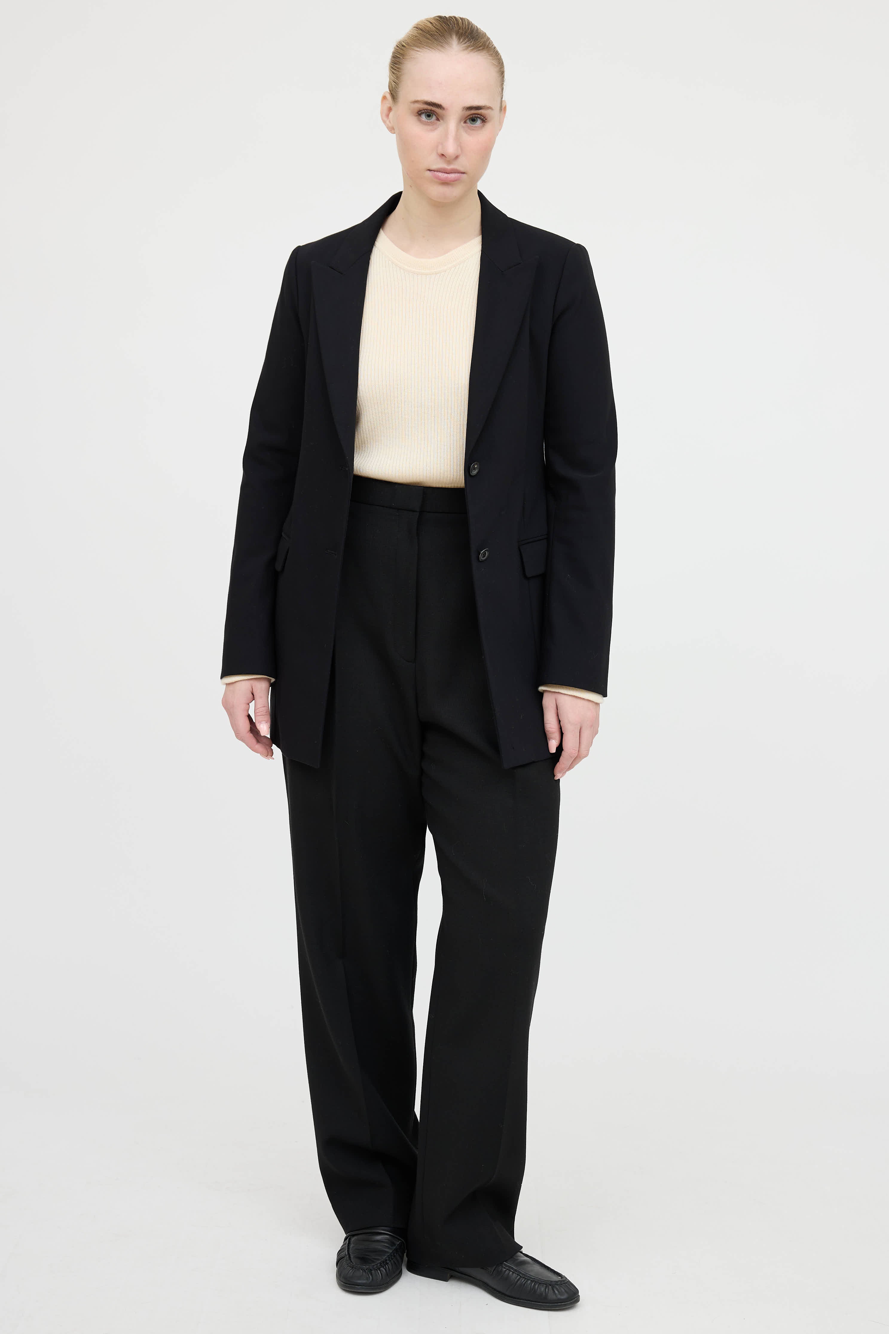 The Row Peak Lapel Blazer