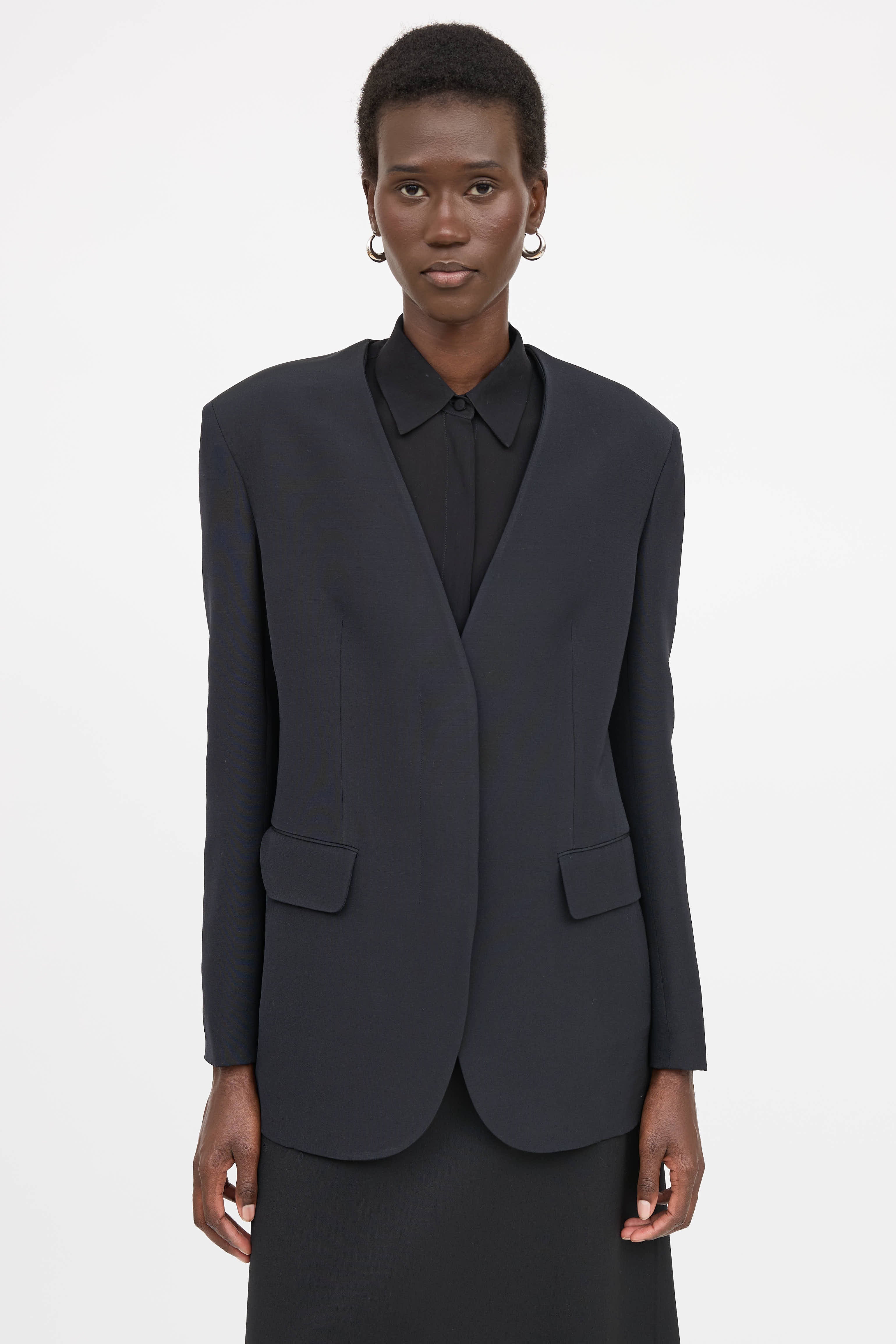 The Row Murray Collarless Blazer