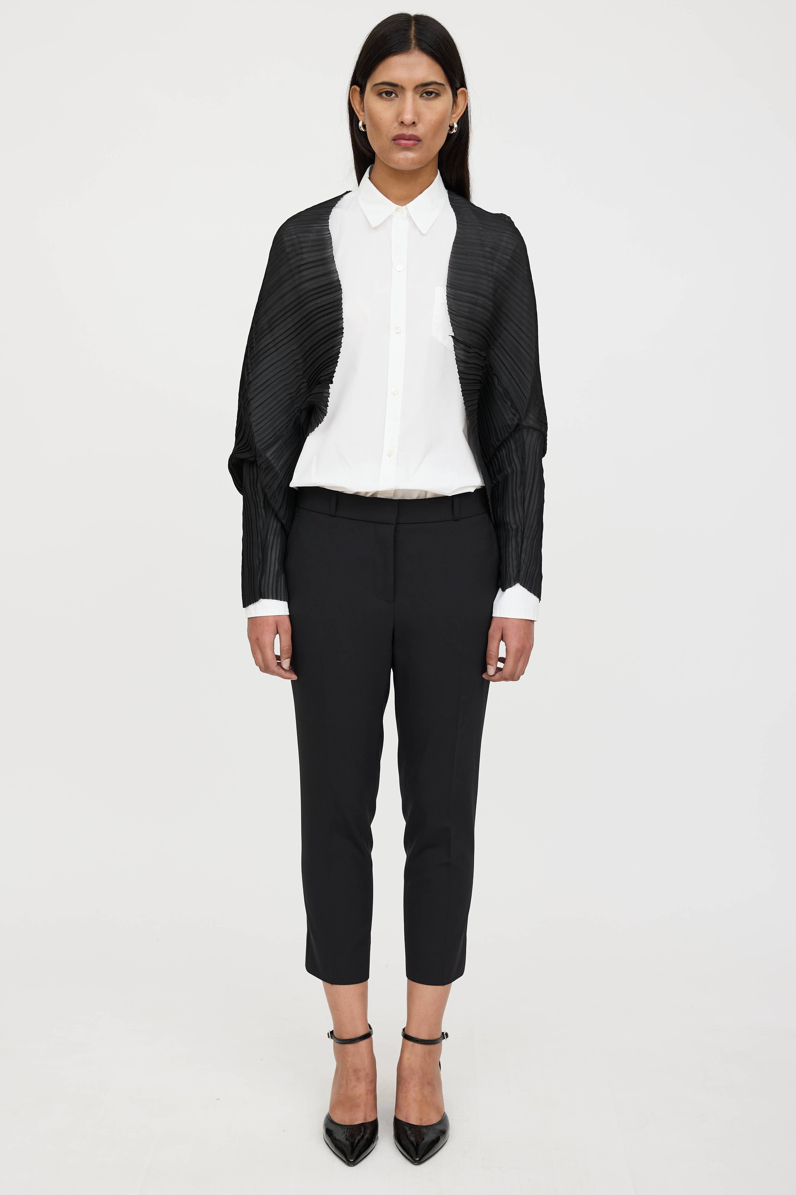 The Row Wool Cropped Trouser