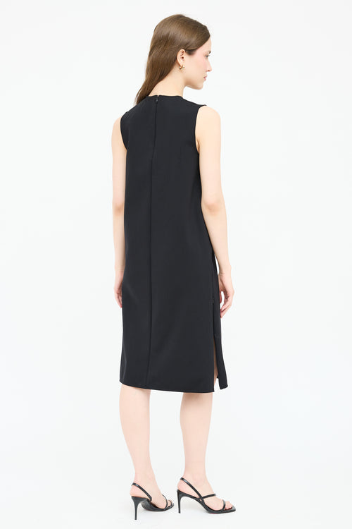 The Row Neoprene Zip Detail Dress