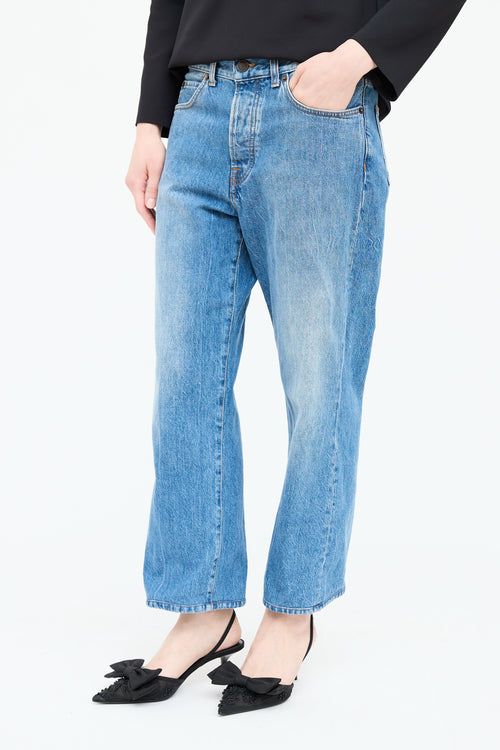 The Row Straight Leg Crop Jeans