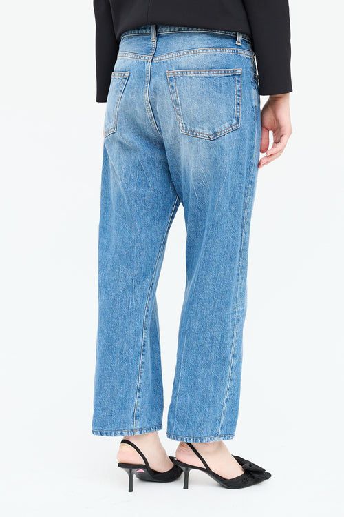 The Row Straight Leg Crop Jeans