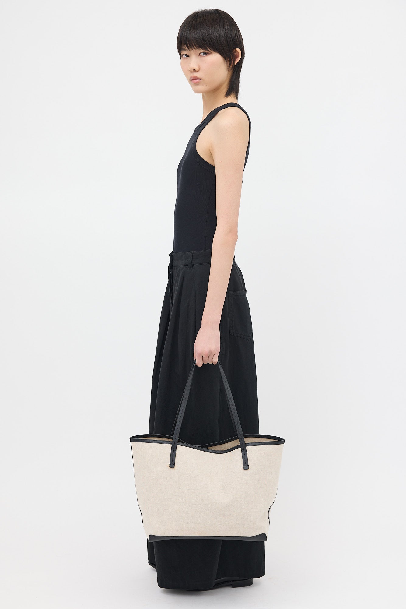 The Row Canvas Park Tote Bag