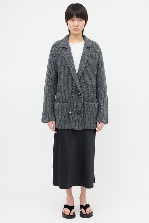 The Row Cashmere Data Cardigan