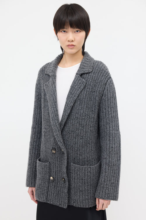 The Row Cashmere Data Cardigan