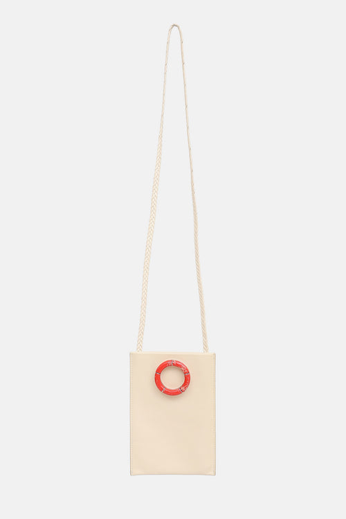 The Row Leather Medicine Crossbody Pouch