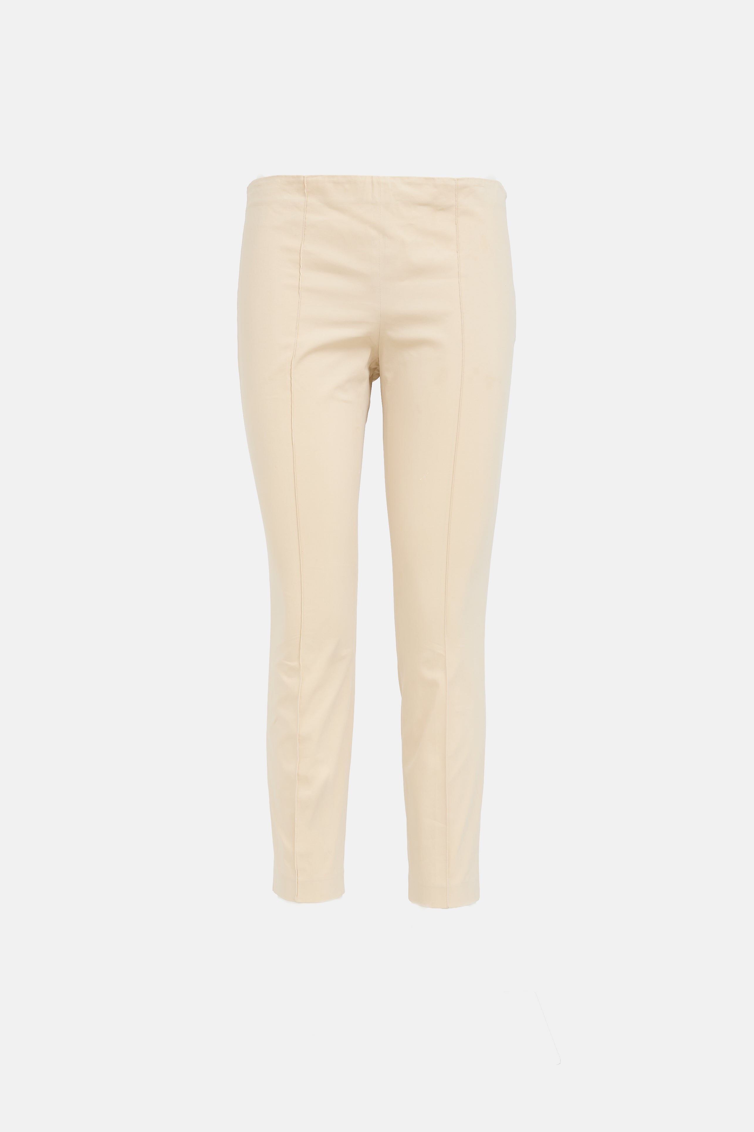 The Row Poplin Panelled Slim Trouser