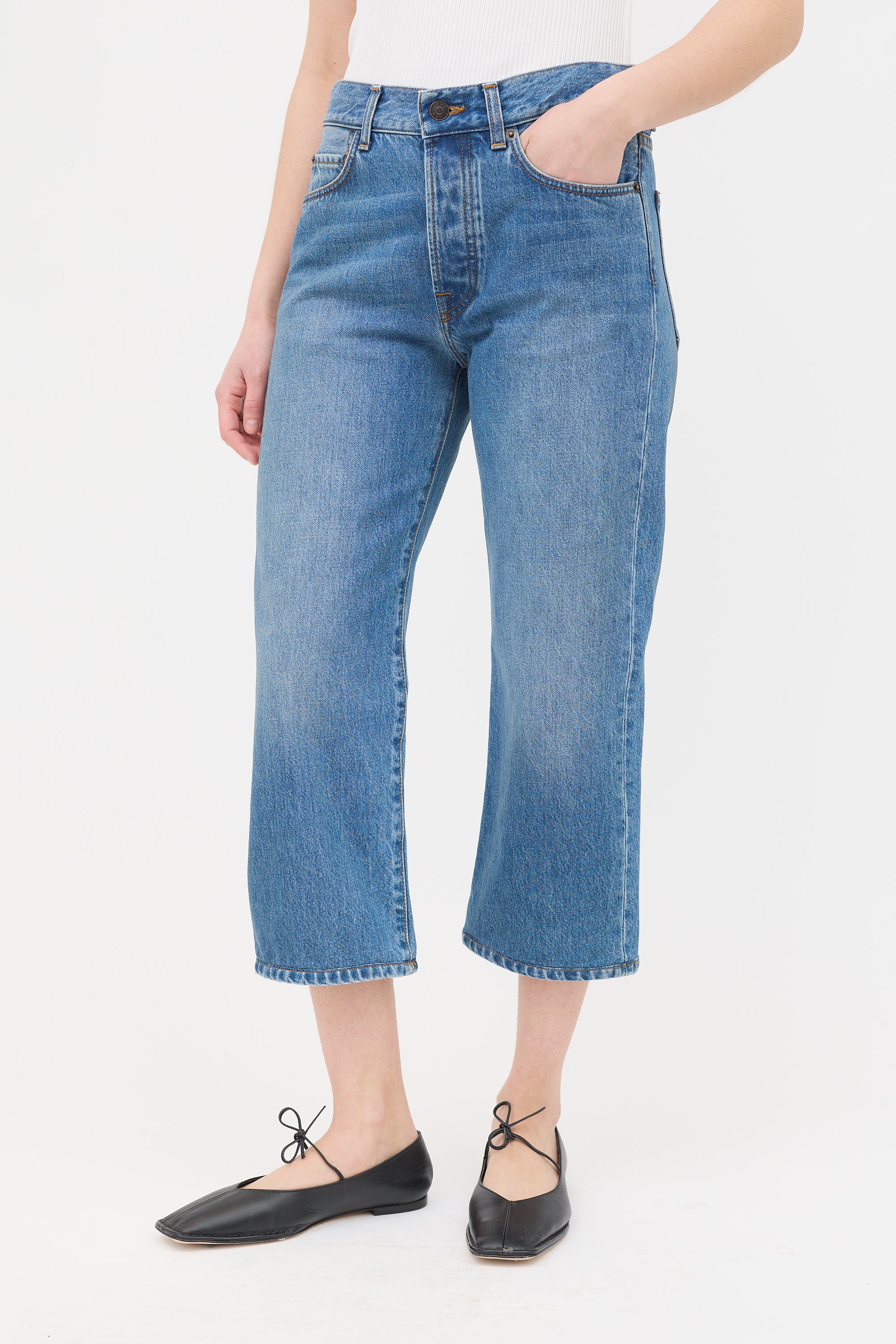 The Row Cropped Leg Jeans