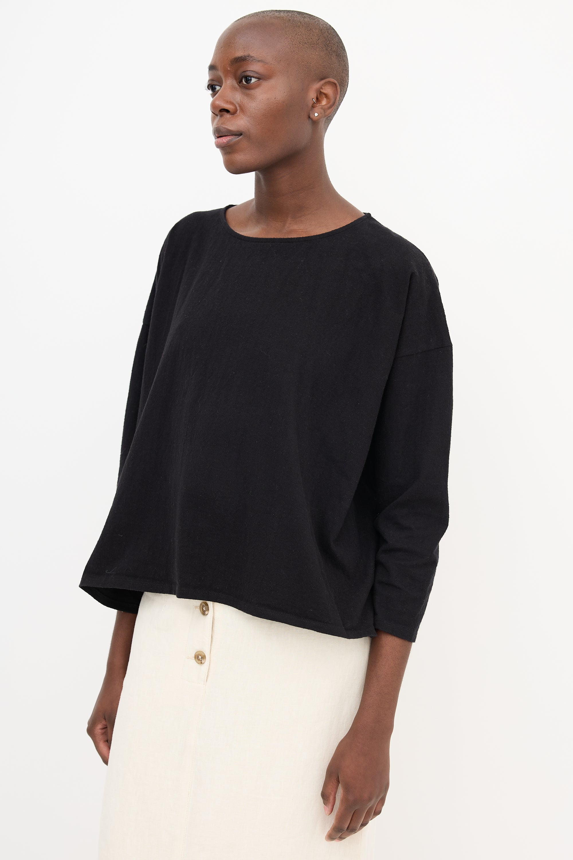 The Row Drop Shoulder Top